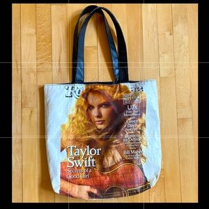 Rolling Stone Cover Taylor Swift Tote Bag